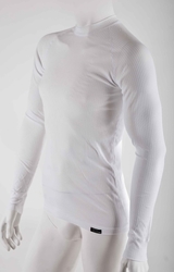 NBX light funkční tričko pánské bílé - dlouhý rukáv
